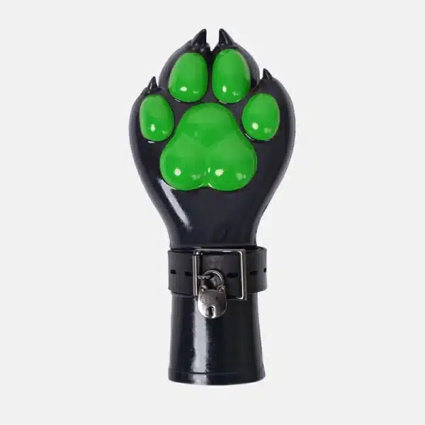 Silicone Black Paws Fist Gloves — Colored (5)