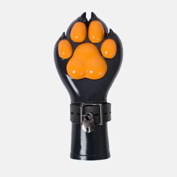 Silicone Black Paws Fist Gloves — Colored (7)