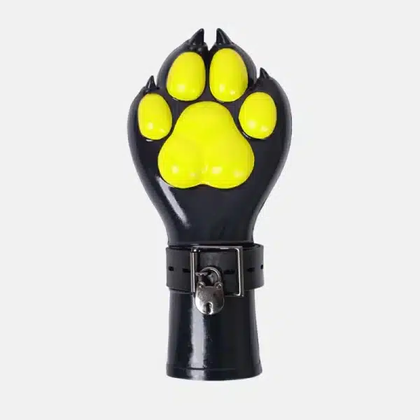 Silicone Black Paws Fist Gloves — Colored (9)