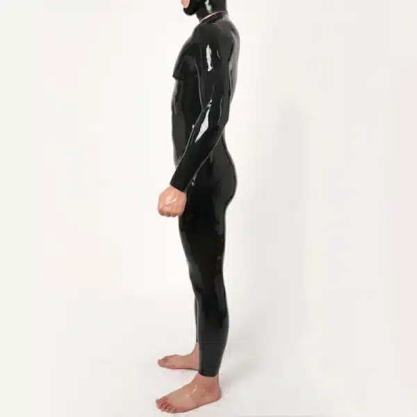 Silicone Black Separate-Muscle Suit