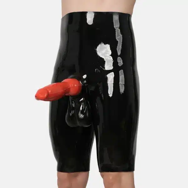 Silicone Colored Dog Dildo Pants