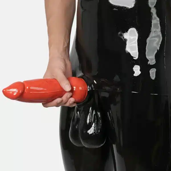 Silicone Colored Dog Dildo Pants