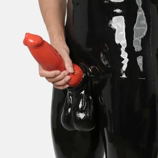 Silicone Colored Dog Dildo Pants