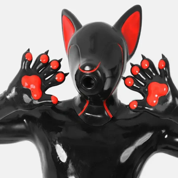 Silicone Colored Fox Drone-Black Base (10)