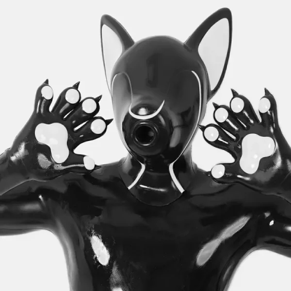 Silicone Colored Fox Drone-Black Base (13)