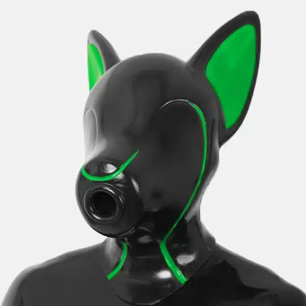 Silicone Colored Fox Drone-Black Base (14)