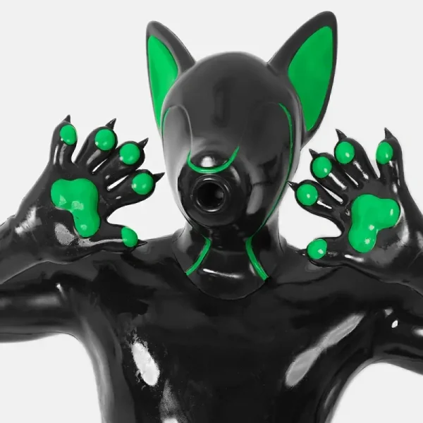 Silicone Colored Fox Drone-Black Base (15)