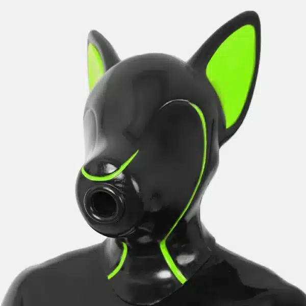 Silicone Colored Fox Drone-Black Base (16)