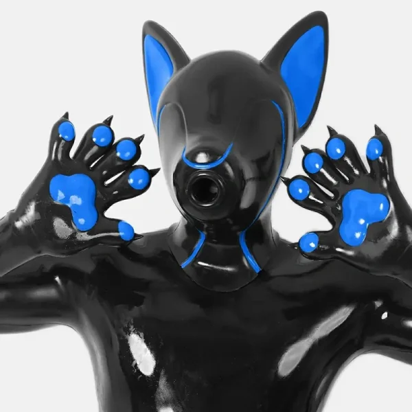 Silicone Colored Fox Drone-Black Base (19)
