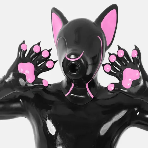 Silicone Colored Fox Drone-Black Base (3)