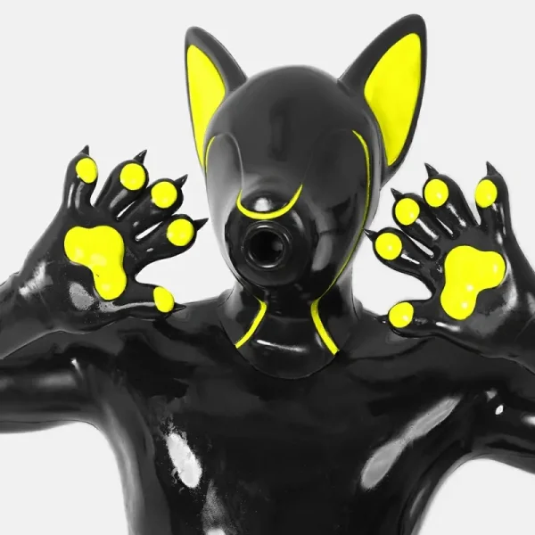 Silicone Colored Fox Drone-Black Base (5)