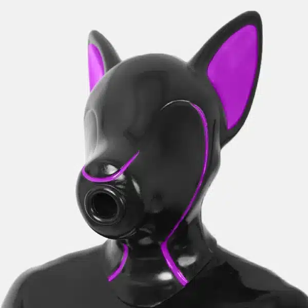 Silicone Colored Fox Drone-Black Base (6)