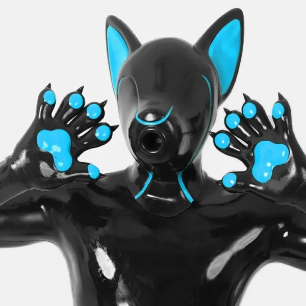 Silicone Colored Fox Drone-Black Base (9)