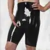 Silicone Crotch Bulge Short Pants-Black Base (3)