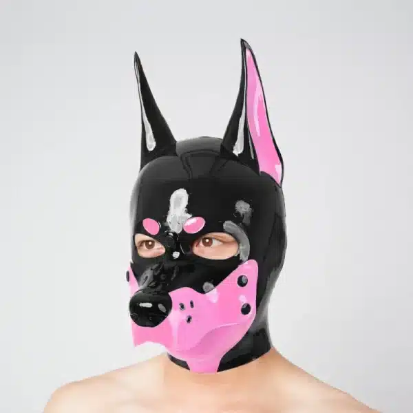 Silicone Doberman Muzzle Dog Hood
