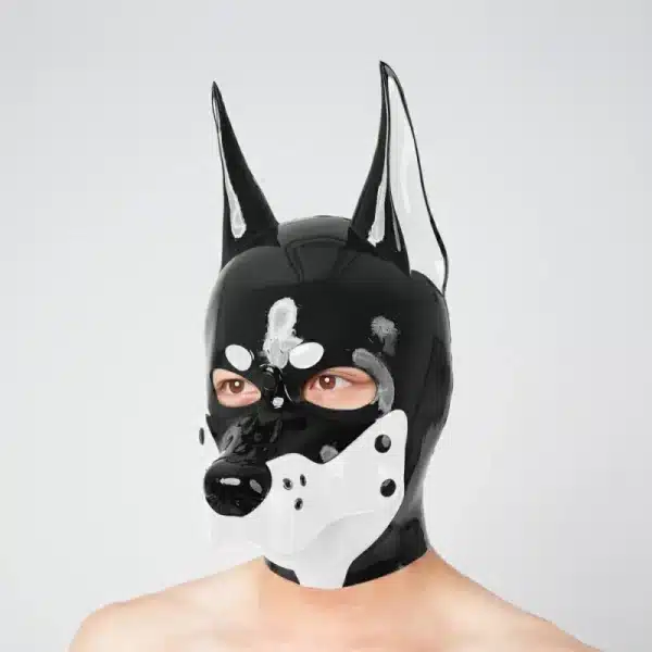 Silicone Doberman Muzzle Dog Hood