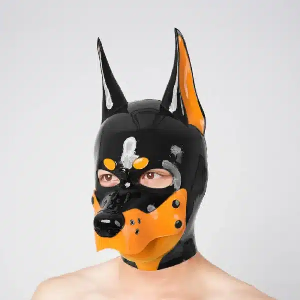 Silicone Doberman Muzzle Dog Hood