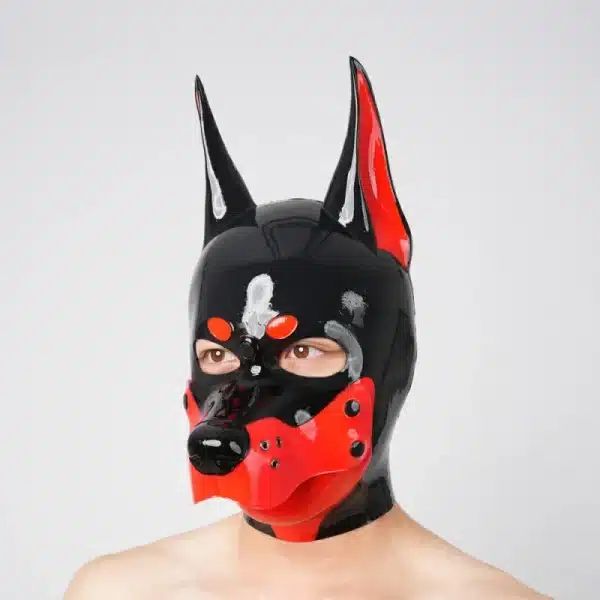 Silicone Doberman Muzzle Dog Hood