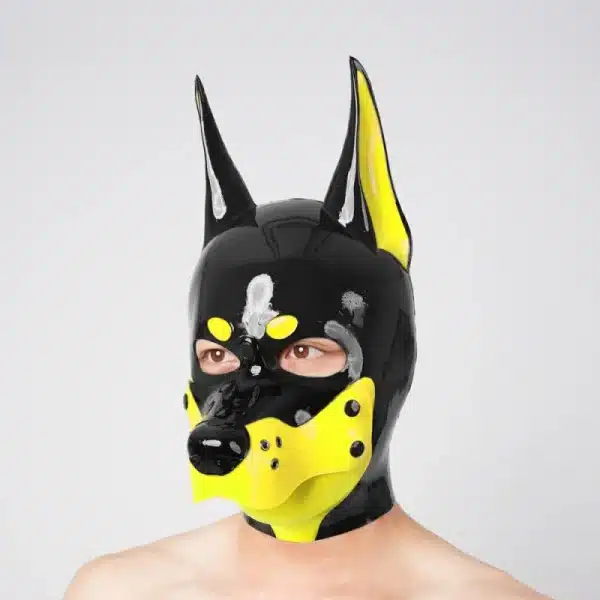 Silicone Doberman Muzzle Dog Hood