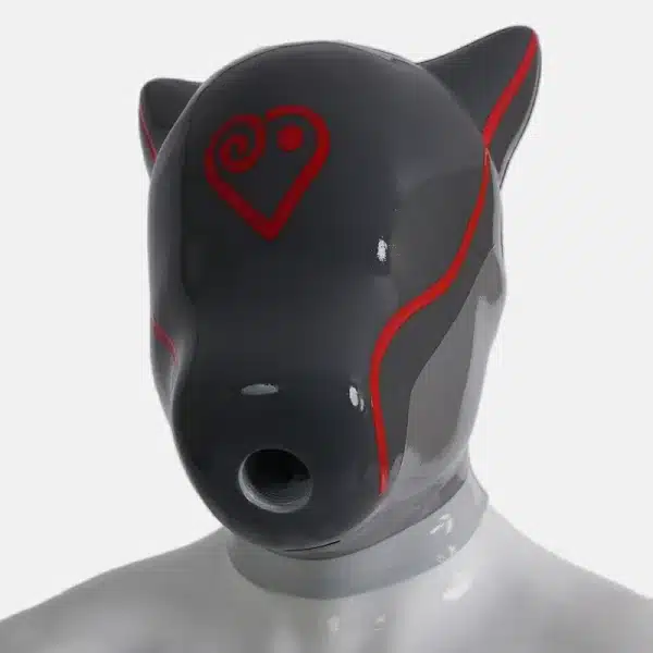 Silicone Heart Puppy Play Drone (1)