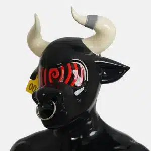 Silicone Hypnotized Bull Drone Hood (1)