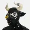 Silicone Hypnotized Bull Drone Hood (2)