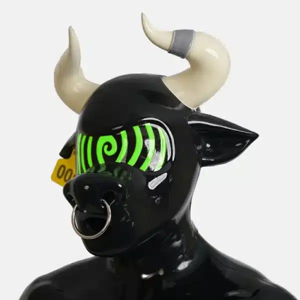 Silicone Hypnotized Bull Drone Hood (4)