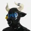 Silicone Hypnotized Bull Drone Hood (5)