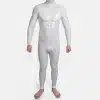 Silicone Lock Crotch Bulge Suit-White Base