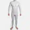 Silicone Lock Crotch Bulge Suit-White Base