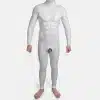 Silicone Lock Crotch Bulge Suit-White Base
