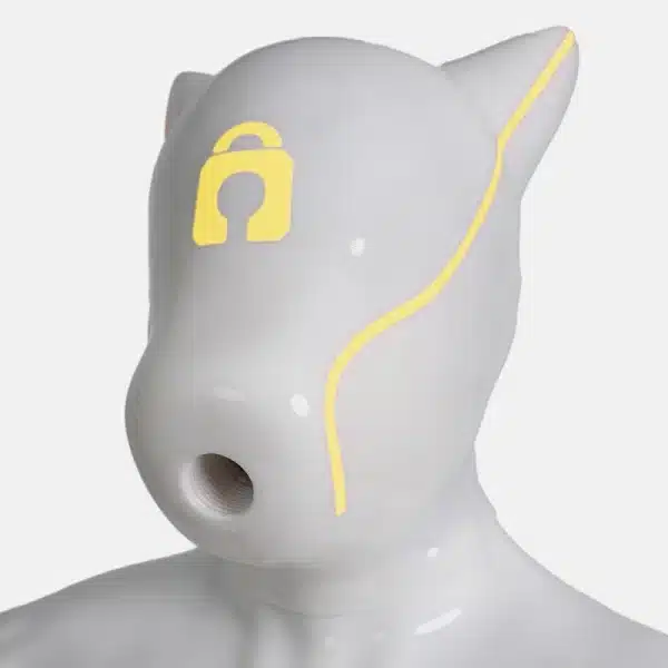 Silicone Lock Puppy Play Drone-White Base (1)