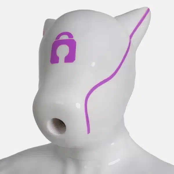Silicone Lock Puppy Play Drone-White Base (2)