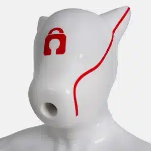 Silicone Lock Puppy Play Drone-White Base (3)