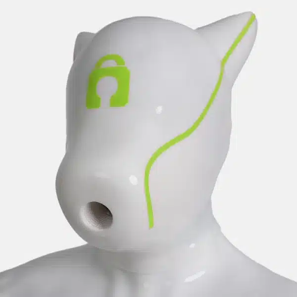 Silicone Lock Puppy Play Drone-White Base (8)