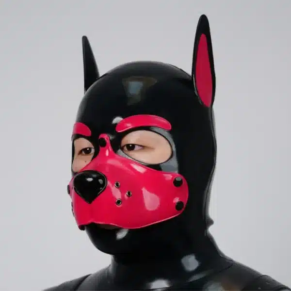 Silicone Muzzle Dog Mask (13)