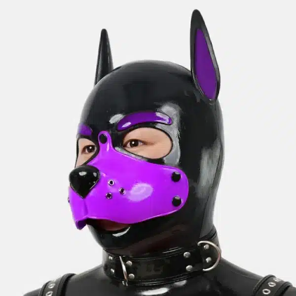 Silicone Muzzle Dog Mask (19)