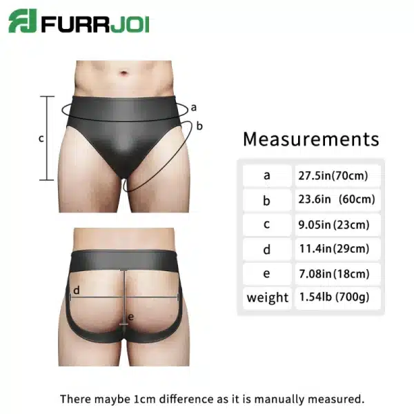 Silicone Open-Butt Underwear (2)