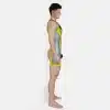 Silicone Short-Sleeved Open-Butt Bodysuit (25)