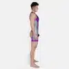 Silicone Short-Sleeved Open-Butt Bodysuit (28)