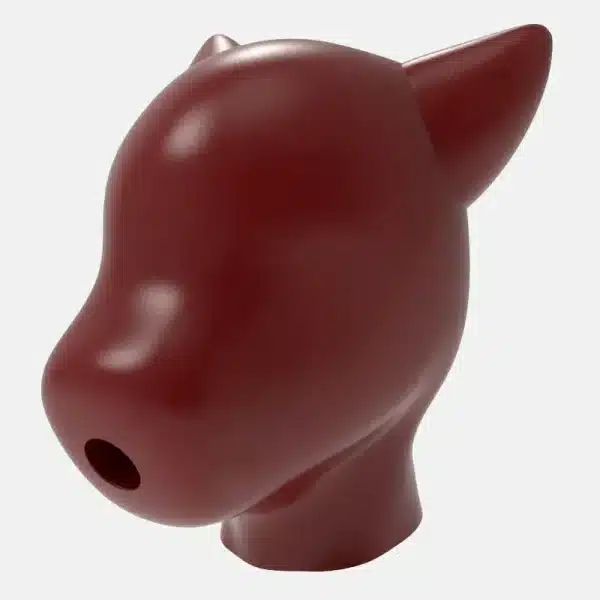 Silicone Solid Colored Puppy Play Drone