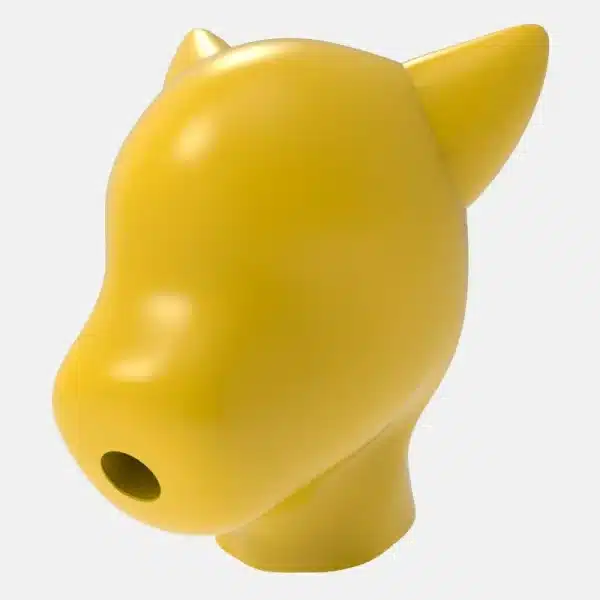 Silicone Solid Colored Puppy Play Drone
