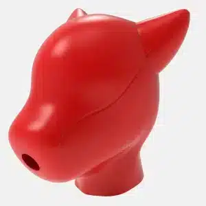 Silicone Solid Colored Puppy Play Drone