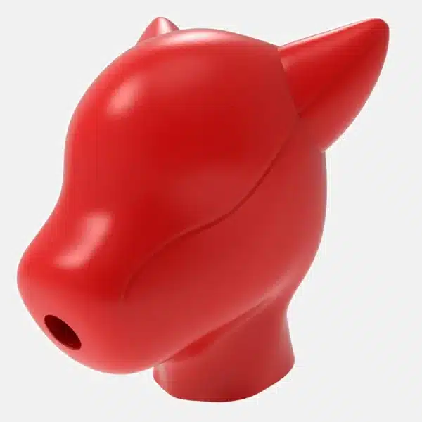 Silicone Solid Colored Puppy Play Drone
