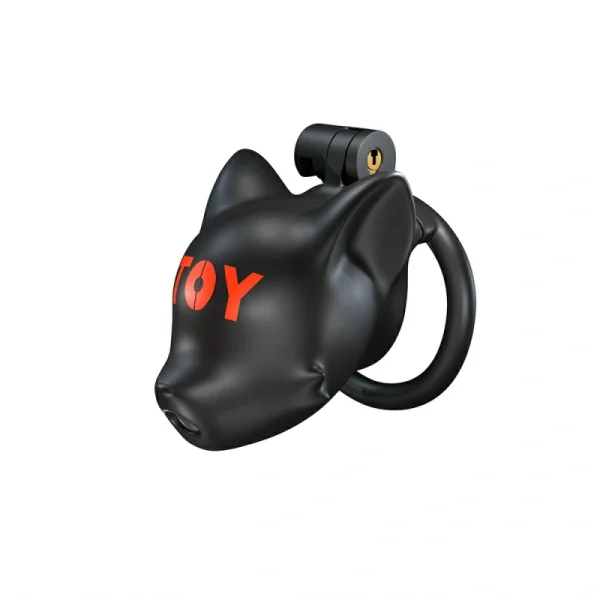 Silicone Toy Cat Drone Chastity Cage