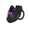 Silicone Toy Cat Drone Chastity Cage