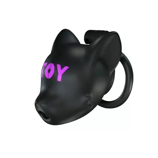 Silicone Toy Cat Drone Chastity Cage