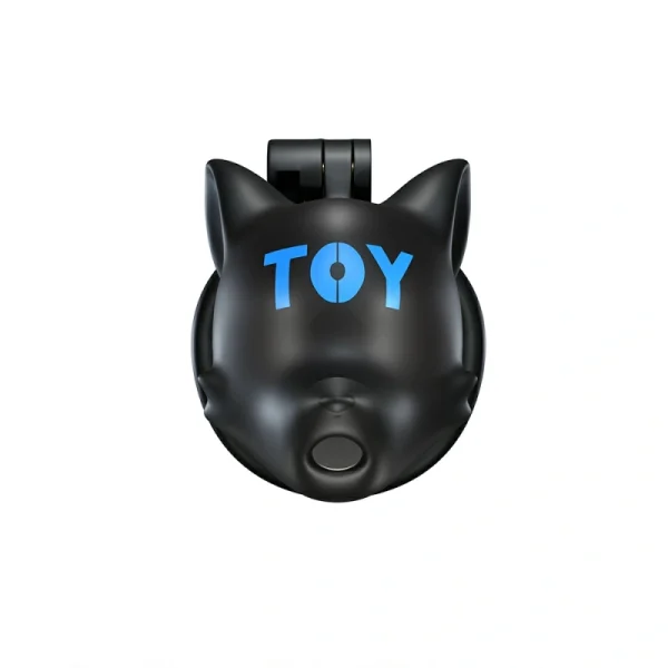 Silicone Toy Cat Drone Chastity Cage