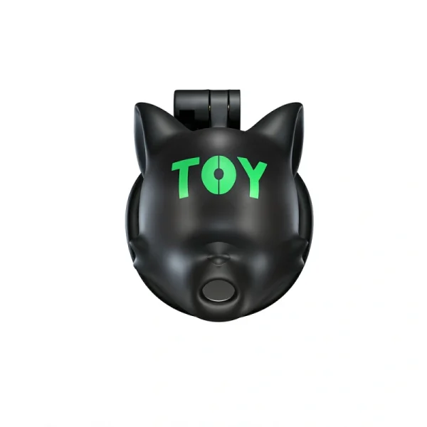 Silicone Toy Cat Drone Chastity Cage