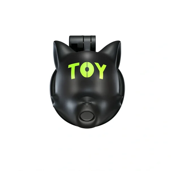 Silicone Toy Cat Drone Chastity Cage